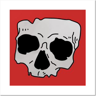 skull Posters and Art